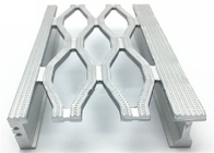 Diamond Hole Shape Aluminum Mesh-Gitter 2 Meter-Bau-Brücken