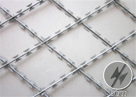 Galvanisierte Stahlmaschendraht-Zaun-/Rasiermesser-Masche, die Korrosionsbeständigkeit einzäunt
