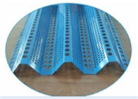 Perforierte Blatt-Windschutz-Zaun-Platten, industrieller Wind-Beweis-Zaun