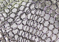 Edelstahl schlang Kettenhemd-Vorhang-dekoratives Metall Ring Mesh