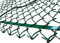 60mm 80mm Loch-Größen-Kettchen-Verbindungs-Zaun-Diamond Wire Mesh For Tennis-Gerichte