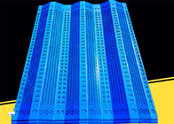 20 Jahre benutzen durchlöcherte Blau des Leben-das Antiwind-Staub-Netz-1.5mm