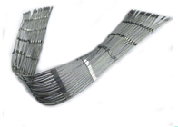 2.5mm 7 × 7 Struktur-Drahtseil Mesh Anti Climb Ferrule Cable