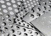 flacher Filter 1mm starkes perforiertes Metall-Mesh Products Small Round Holes galvanisierte