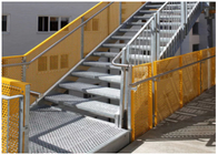 Anti- Beleg durchlöcherter Metall-Mesh Hot Dipped Galvanized Stair-Schritt für Gehweg