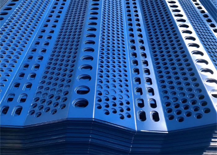 Aluminium- und Stahlperforierte Platten Windschutzzaunplatten Außenschutz