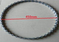450mm Durchmesser-Rasiermesser-Draht und Stacheldraht galvanisierten Ziehharmonika
