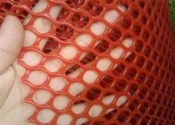 Geflügelzucht-Ebene 300g/M2 Plastik-Mesh Netting Hexagonal Hole Red