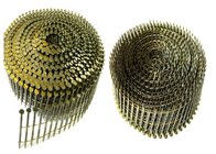 1-1/2“ Längen-Metalldrahtstifte galvanisierten glatte gewundene Schaft-Deckungs-Spulen-Nägel