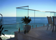 Hitzebeständige Hartglas-Platten der Sicherheits-10mm für errichtende Fassade