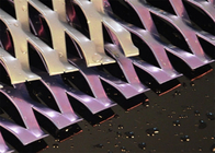 Anodisierte Oberflächenbehandlung Erhöhte erweiterte Metallplatte Länge 4m X Breite 0,5m