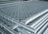 Stahlmaschendraht-Zaun galvanisierte Kettenglied-Zaun-Höhe im Freien 1.8mm
