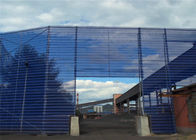 Bau-Gebrauchs-Windschutz-Wand, galvanisierter windundurchlässiger Staub-Stahlzaun