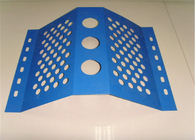 Einzelne Höchstwindschutz-Zaun-Panels Perforated For-Baustelle