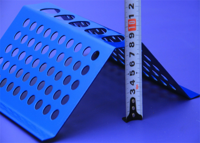 Blaue Farbe Perforierte Metallnetze Windschutzplatten Galvanisierte Edelstahlzaunplatten