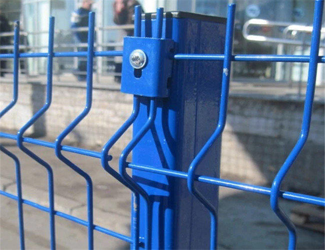4.5mm schützen grüne Farb-3D gebogene Sicherheit Draht Mesh Fence