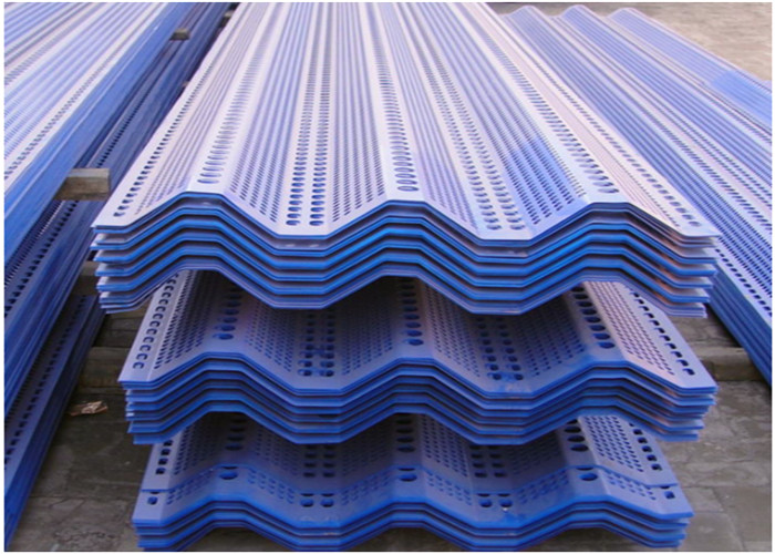 Antikorrosions-Windschutz-Stahl Mesh Aluminum Material Three Peak